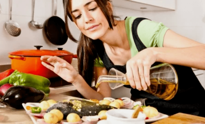 Preparación de pratos de dieta proteica