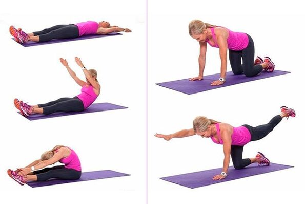 Exercicios para a columna vertebral