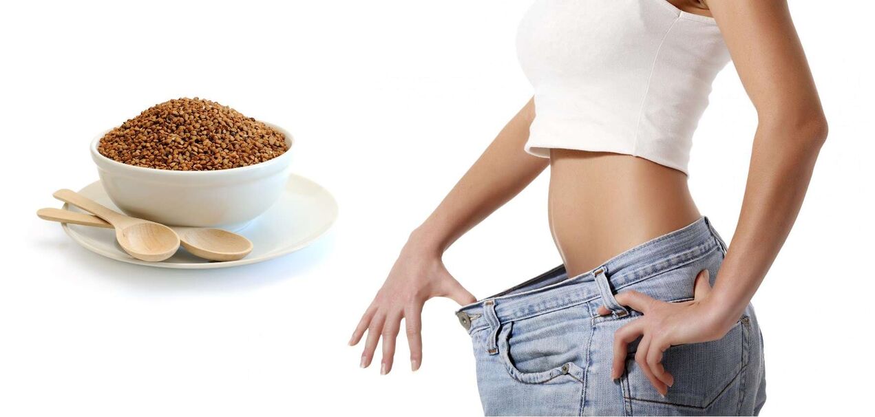 A dieta de trigo sarraceno axuda a perder peso rapidamente