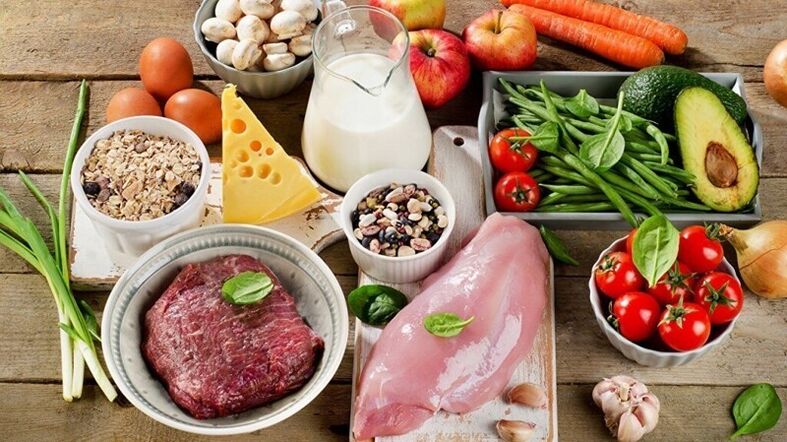 proteínas e alimentos vexetais para a perda de peso nunha semana