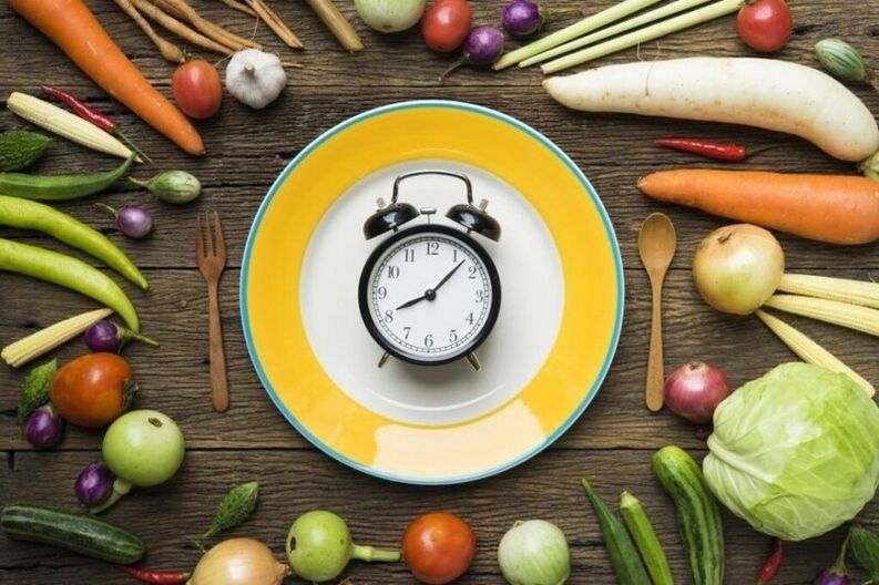 seguindo unha dieta saudable ao perder peso nunha semana na casa